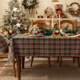thumbnail image 1 of Softalker Camino de mesa de tartán a cuadros navideños – Cuadros de búfalo rojo Navidad resistente a las manchas lavable decoración de mesa para comedor/fiestas/decoración navideña, 13 x 70 pulgadas, 1 of 4
