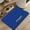 leaf-shapedļ¼DARK BLUEļ¼, variant on Dog Food Mat-Absorbent Dog Mat for Food and Water, No Stains Quick Dry Cat Dog Food Bowl Mat Non Skid Dog Feeding Mat for Messy Drinkers,Dog Accessories Dog Water Bowl Mat, Claw Shape Grey