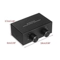 thumbnail image 4 of Bi-Directional 4-Way RCA Audio Switch 2x4/4x2 Stereo L/R Channel Selector, 4 of 5