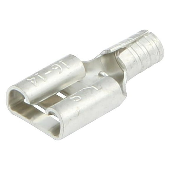 Allstar Performance ALL76018 16-14 Gauge Non-Insulated Female Blade Terminal - Pack of 20