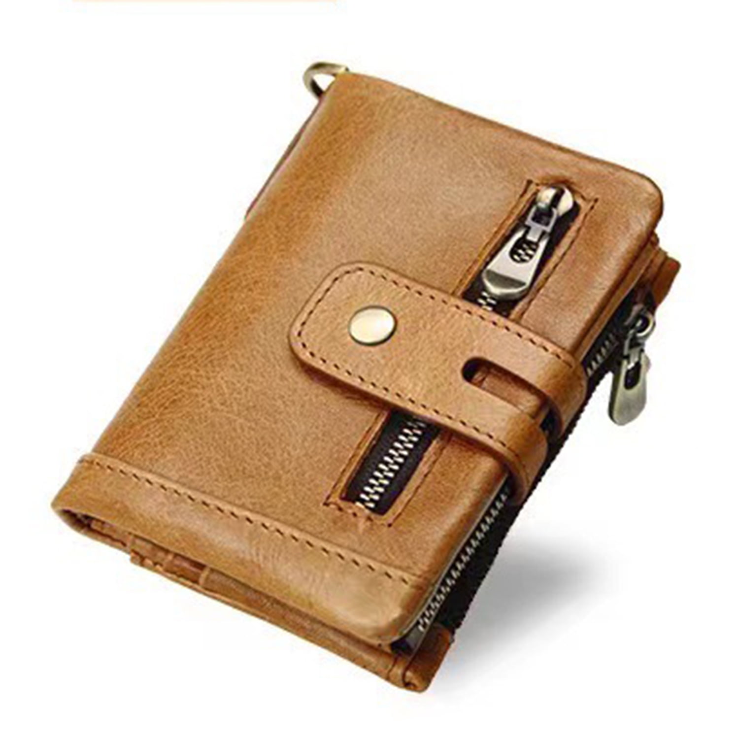 Mens Bifold Leather Card Holder Wallet Coin Pocket Convenient Purse with  Flap US | eBay