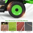 thumbnail image 4 of Pemberly Row 12V Kids Ride On Tractor with Trailer Ground Loader Green, 4 of 8
