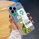 thumbnail image 4 of Para iPhone 13 Pro Max 14 12 11 XR 8 7 SE 2022 Moda Starbucks Transparente TPU Gel Funda Cojín De Aire Borde Cuadrado Anti-Caída Cubierta, 4 of 4