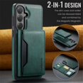 thumbnail image 3 of MAGKING Case For Samsung Galaxy A36 5G, RFID Blocking, PU Leather,Compatible With MagSafe Detachable 2 In 1 Wallet With Multi-Card Slots,Magnetic Protective Cover,Green,For Galaxy A36 (5G), 3 of 8