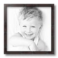 thumbnail image 2 of ArtToFrames 12x12 Inch Walnut Bamboo Picture Frame, This Brown Wood Poster Frame is Great for Your Art or Photos, Comes with Regular Glass (4874), 2 of 8