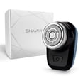 thumbnail image 1 of Er na Mini Shaver Portable Shaver Beard Trimmer Rechargeable Razor for Men 7900 Rpm LPX7 Waterproof,Starry Blue, 1 of 10