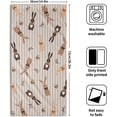 thumbnail image 2 of Happy Easter Bunny Hand Towels for Bathroom 2 Packs 18"x26" Polka Dot Rabbits Eggs Green Eucalyptus Decorative Kitchen Towel Brown Stripe Super Soft Drying Finger Towel for Home Hotel Gym, 2 of 8