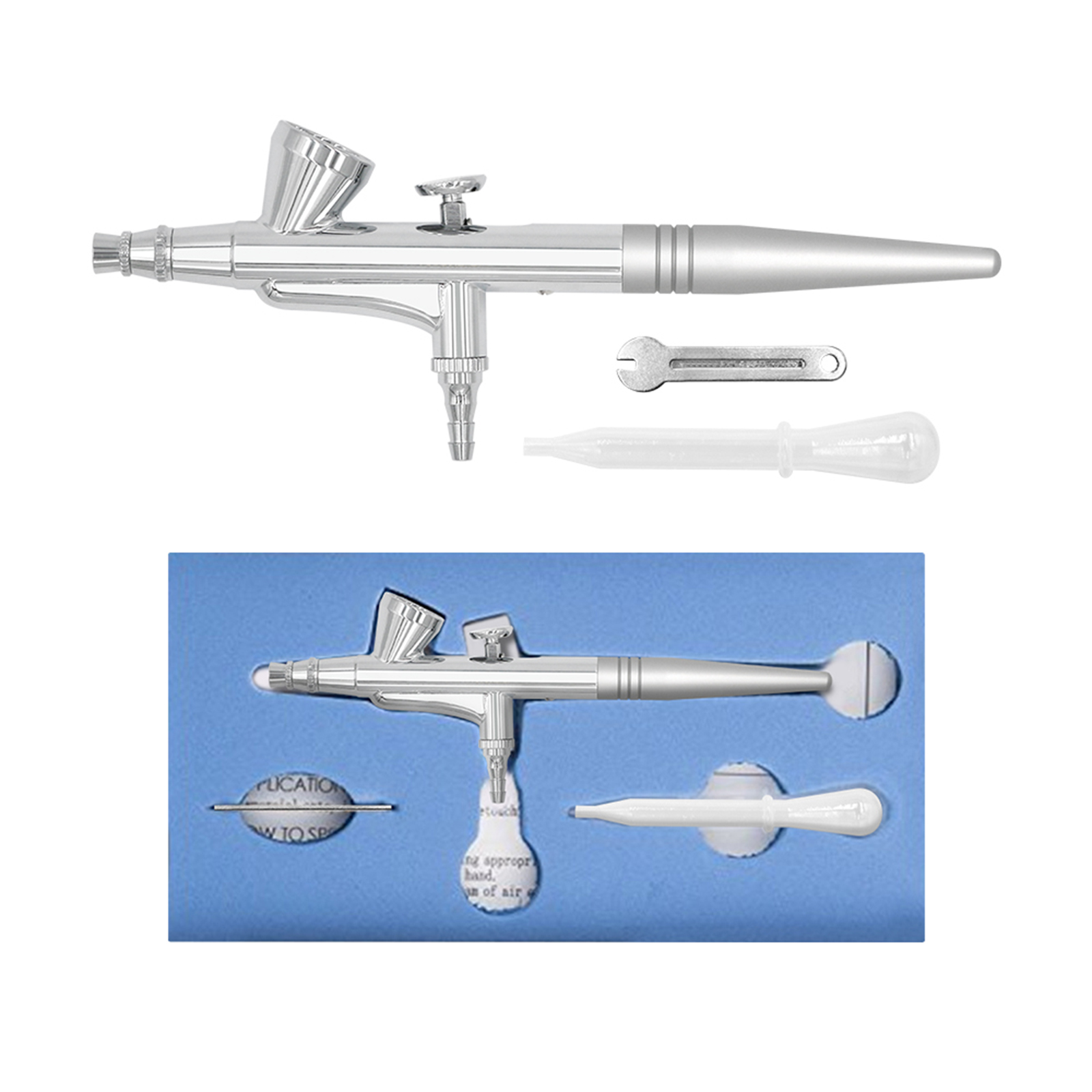 Pinkiou Portable Airbrush Kit Spray Pen for Foundation Application Face