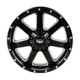 thumbnail image 3 of REV Wheels 885M-7908300 885 Series- 17x9 - 5.00 bs - 6x5.5/6x135 -Black/Machine Lip, 3 of 8