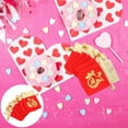 thumbnail image 4 of Miangastore Rectangular Drawstring Pouches Red Lint 6Pcs 4.7X3.7in, 4 of 8