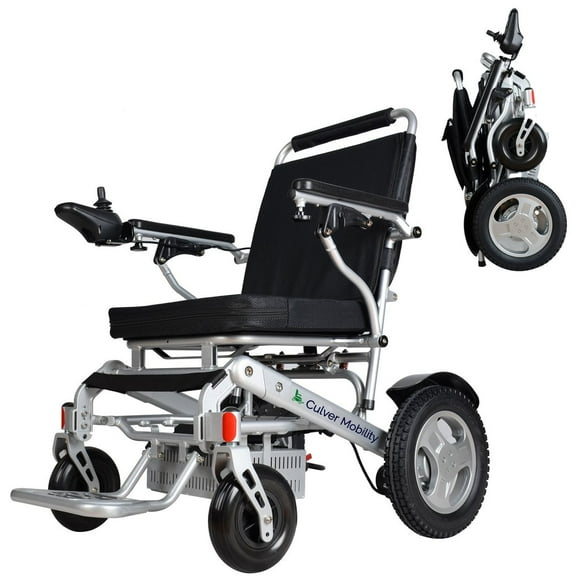 LEON Foldable Lightweight Motorized Premium Electric Wheelchair 400lbs Max Load -500W- 18Miles