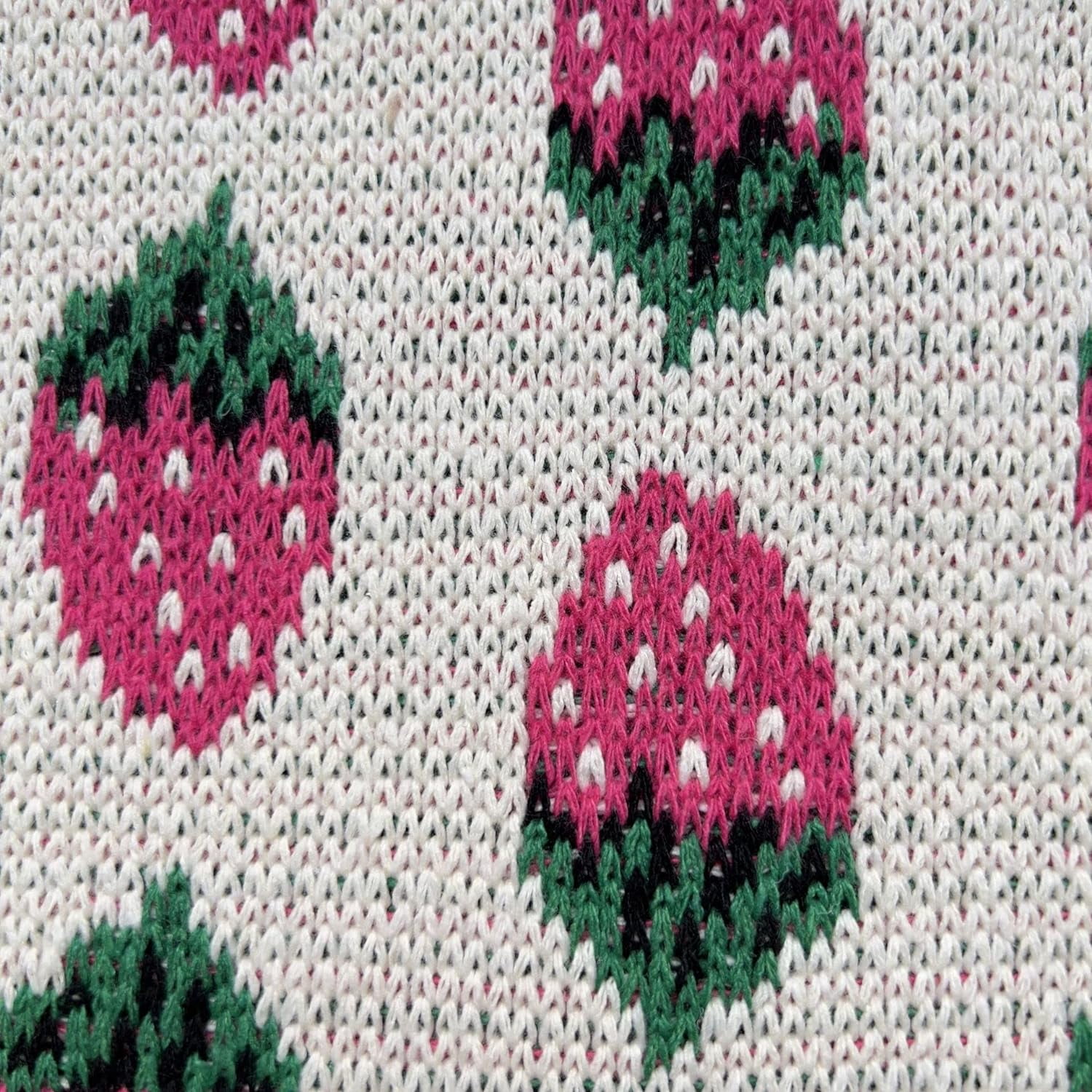 Kukuzhu Crochet Tote Bag Aesthetic Strawberry Purse Kawaii Purse Crocheted Bag Kawaii Tote Bag