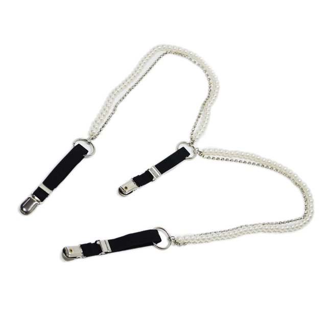 Jumpingount Tirantes de estilo punk para mujer Clips de metal en forma de Y ajustables Accesorios de disfraces