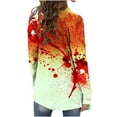 thumbnail image 4 of Dyegold Plus Size Hall-oween Sweater Teen Girls Ghost Sweater Baggy Sweater Cotton Long Sleeve ​Hall-oween ​Oversized Cardigan ​Sales 2023, 4 of 6