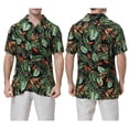 thumbnail image 6 of Biezeib Men Hawaiian Button down Shirt Casual Tropical Print Summer Short Sleeve Tops for Beach Vacation Streetwear, 6 of 6