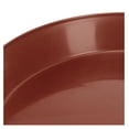 thumbnail image 4 of 8 Inch (6.3 Inch Base) Case of 10 Plant Saucer - Terra Cotta Colored Polypropylene – Heavy Duty Indoor/Outdoor Tray and Drip Pan – Collects Flower Pot Excess Water Made in USA, 4 of 7