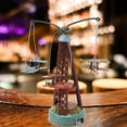 thumbnail image 3 of <p>Biplane Rotating Toy, Tinplate Rotating Airplane Toy Exquisite  For Office</p>, 3 of 7
