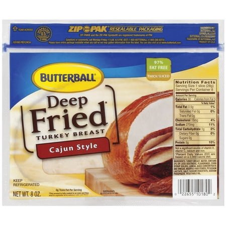 Butterball Deep Fried Cajun Style Turkey Breast, 8 oz
