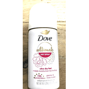 1 Dove Ultimate Dry Spray Deodorant Cucumber Mint Travel Size 1 oz New