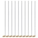thumbnail image 1 of 10 piezas de cucharas para quemar de laboratorio, instrumentos de experimentación de latón resistentes a altas temperaturas, 1 of 9