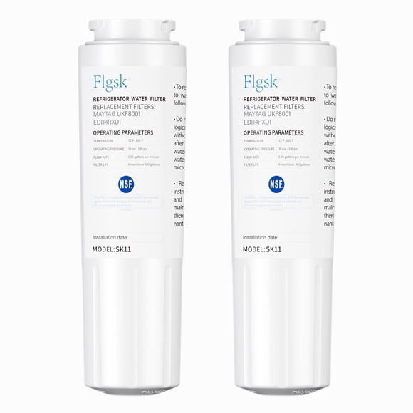 Reemplazo de Filtro de Agua EDR4RXD1 para EveryDrop EDR4RXD1, Filtro de Agua 4, Maytag UKF8001, Whirlpool WHR4RXD1, KAD4RXD1, 469006 Filtro de Agua para Refrigerador Nuevo