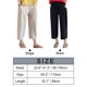 thumbnail image 3 of Pantalones sueltos de mujer con bolsillos Cintura elástica Pantalones cortos casuales Irfora Pantalones de mujer, 3 of 7