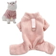 thumbnail image 2 of Denbek Sweater for Cats, Pet Sweater for Small Dogs Girl Boy Warm Solid Pullover Coat Autumn Winter Dog Clothes for Puppy Chihuahua Yorkie, Pink-S, 2 of 9