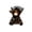 #A01-Death, variant on Halloween Mummy Highland Cow Figurine, Spooky Wrapped Cow Statue with Skeleton Decor, Halloween Indoor Tabletop Resin Ornament for Party Home Decor
