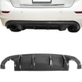 thumbnail image 2 of Ikon Motorsports Rear Bumper Lip Diffuser Compatible with 14-17 Infiniti Q50 Carbon Fiber Print ABS, 2 of 9