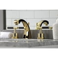 thumbnail image 3 of Kingston Brass KS4982CKL Kaiser Widespread Bathroom Faucet with Brass Pop-Up, Polished Brass, 3 of 8