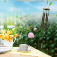 thumbnail image 5 of WZXPWT Wood Metal Multi-Tube Wind Chime, Car Interior Wind Chime with Cerium, New House Door Wind Chime, Weather Resistant Outdoor Wind Chime, 5 of 6