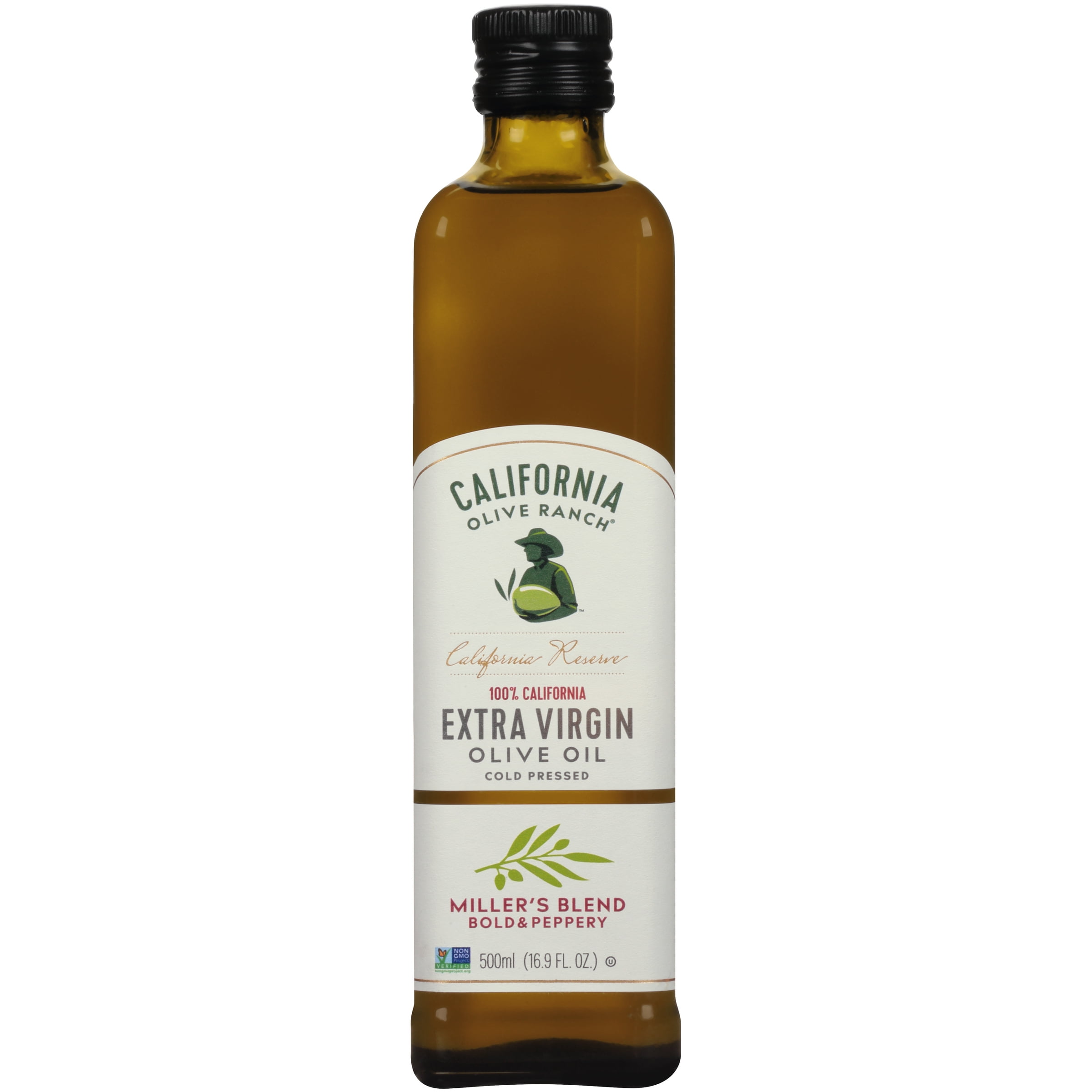 California Olive Ranch® Miller's Blend Bold & Peppery Extra Virgin Olive Oil 16.9 fl. oz. Bottle