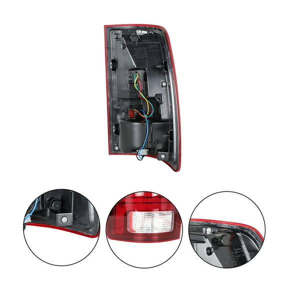 Tail Light Lamp Housing Assembly (Rear Left Driver Side) Fit for Dodge Ram 1500 2013-2018, Ram 2500 2017-2018