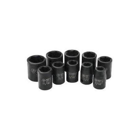 

Performance Tools M592DB 1/2in. SAE Impact Socket Set - Shallow