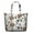 Vintage, variant on Cute Bee Travel Tote Bag, Honeycomb Print Design Weekender Duffel, Bumble Bee Pattern Multipurpose Lightweight Carry-on for Business and Travel