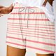 thumbnail image 1 of Puntoco Pantalones cortos de salón para mujer Pantalones cortos de vendaje con bolsillo estampados de verano para mujer Pantalones casuales, 1 of 3