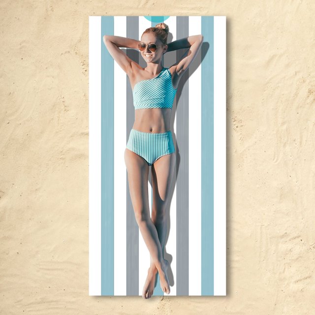 BBLCY Towel Cotton Oversized Beach Towel Large 70 X 35 Inch Pool Towel Rose Red Striped Swimming Cabana Towel Water Absorbent Quick Drying Towel Swimming Towel