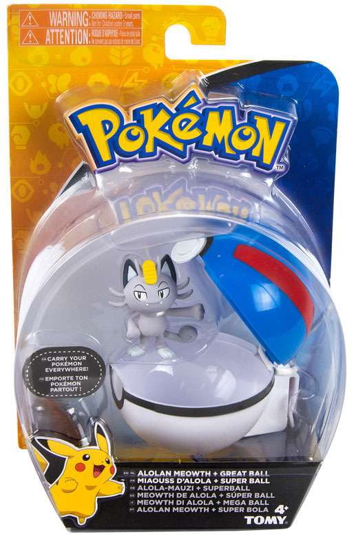 New Tomy Pokemon Poke Ball Toy Carry Everywhere Great Ball 