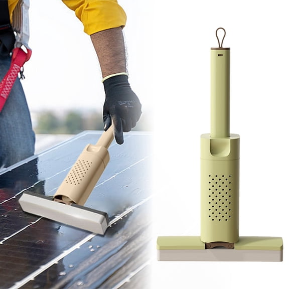 Product Category Cleaning Brush1 Hand Washable Mop Portable Self Wringing Small Mop Self Squeezing Sponge Mops Powerful Absorbent Mop Easy Mop For Kitchen Bathroom Desktop Car