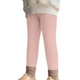 thumbnail image 2 of KAUOD Girls Thick Thermal Leggings Cable Ribbed Ankle Winter Tights Pants Kids Toddler Stretchy Warm Opaque Pantyhose, 2 of 7