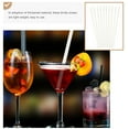 thumbnail image 4 of Qnmwood Clear Reusable Drinking Straws: Colorful Glitter Plastic Straws (25pcs), 4 of 6