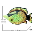 thumbnail image 3 of Décoration Suspendue Poisson en Fer Jardin Artisanat Maison Décoration Poisson Murale, 3 of 4