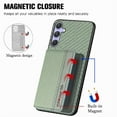 thumbnail image 3 of Case For FOXDOCK Samsung Galaxy S25 Stand Function RFID Blocking Magnetic Card Holder Complete Camera Safety, 3 of 5