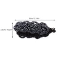 thumbnail image 2 of IDEANATEGRATE Fashionable Ponytail Holder Con Cristal Para Un Look Sofisticado, 2 of 8