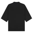 thumbnail image 2 of Casual Classics  Adult Combed Ringspun Cotton Extended Neckline Oversized Short-Sleeved T-Shirt, 2 of 4
