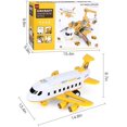 thumbnail image 2 of LiDi RC Transport Cargo Airplane, Large Theme Airplane Toy Set ,Educational Toy Vehicle Play Set, 2 of 7