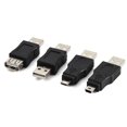 thumbnail image 1 of ANGGREK Adaptateur USB 2.0 Pack de 12 Adaptateurs USB Mini, pour Usb1.1/1.0, 1 of 8