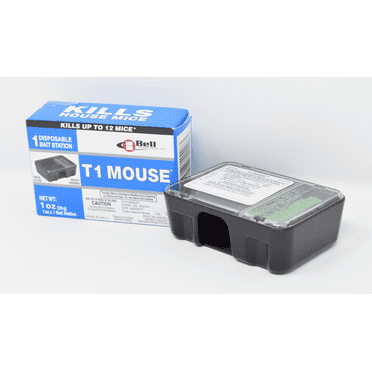 T1 Mouse Disposable Bait Station- 1 Case (24 Bait Stations) by Bell Laboratories