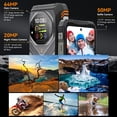 thumbnail image 5 of OSCAL TANK 1 5G Rugged Smartphone,20000mAh Battery, 16GB 512GB,16GB 512GB-Orange, 5 of 6