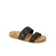 thumbnail image 5 of Sandalias deslizantes a la moda REEF Vista Braid II para mujer, color negro 8.5, 5 of 6
